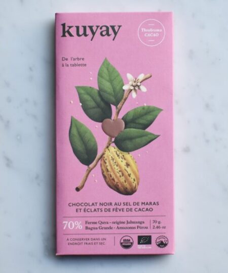 Kuyay Perù Amazonas Bagua Grande Jahuanga con sale di Maras e granella di cacao