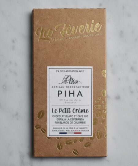 Hasnaâ Cioccolato bianco con Café Granja La Esperanza