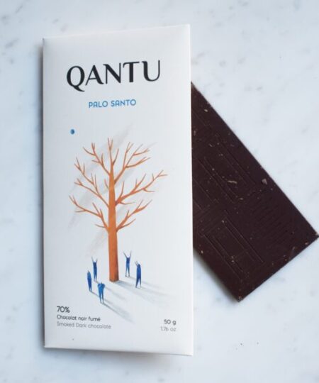 Qantu Perù Bagua cioccolato fondente Palo Santo affumicato 70%