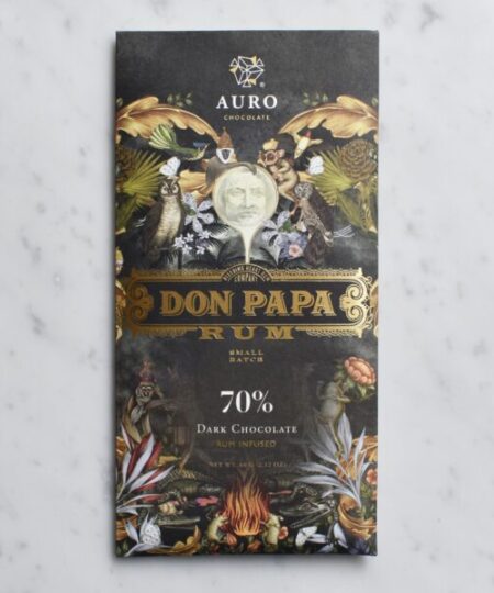 Auro Filippine Saloy cioccolato fondente 70% DON PAPA rum