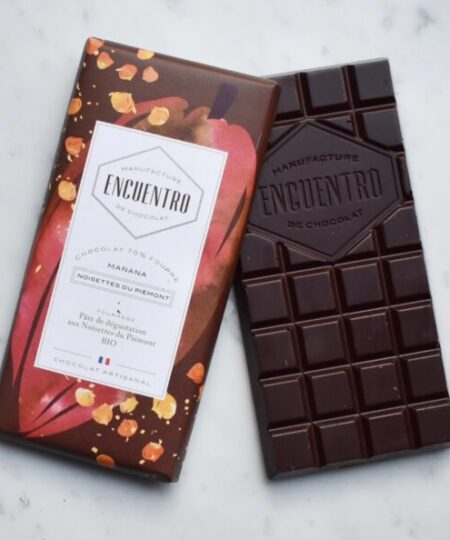 Encuentro Repubblica dominicana cioccolato fondente ripieno di crema alle nocciole