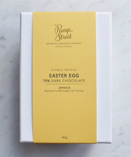 Pump Street Giamaica Uovo di Pasqua cioccolato fondente 75%