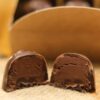 Encuentro 9 pulcini cioccolato fondente 70% ripieni crema nocciole
