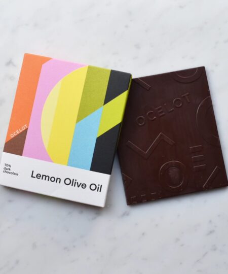 Ocelot R.D. Congo Virunga fondente 70% con olio d'oliva al limone