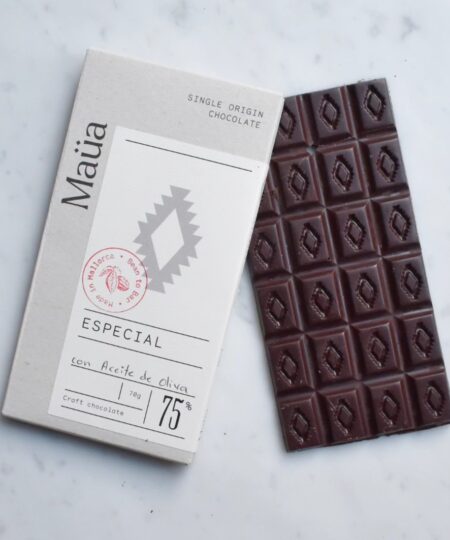 Maüa Nicaragua Waslala cioccolato fondente 75% con olio d'oliva