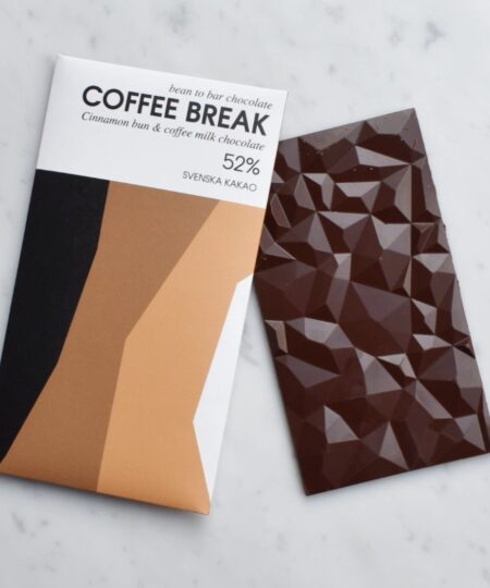 Svenska Kakao Repubblica dominicana cioccolato al latte 52% con caffè e cannella