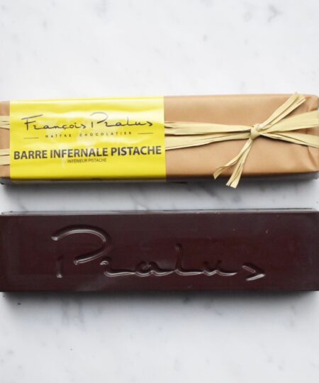 Pralus Barre Infernale Pistache - fondente 70% ripieno di pistacchio