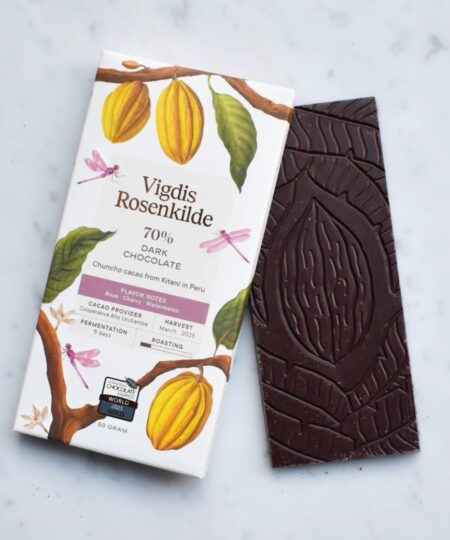 Vigdis Rosenkilde Perù Kiteni Chuncho cioccolato fondente 70%