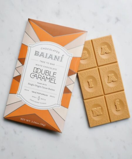 Baianì chocolates Brasile cioccolato bianco 33% doppio caramello