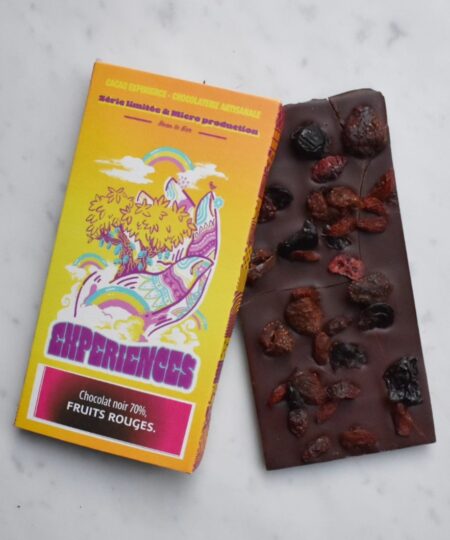 Cacao Experience Tanzania cioccolato fondente 70% con frutti rossi