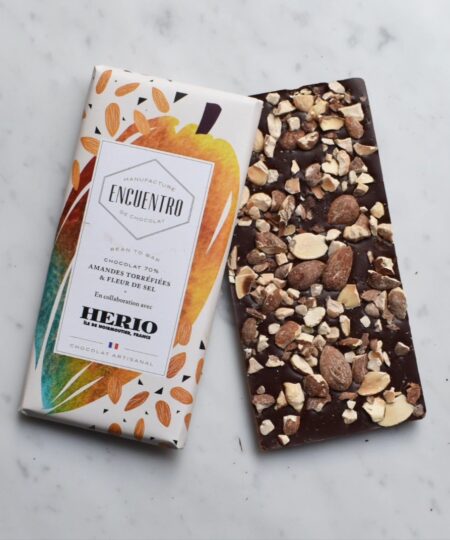 Encuentro Tanzania Kokoa Kamili fondente 70% con mandorle tostate e fior di sale