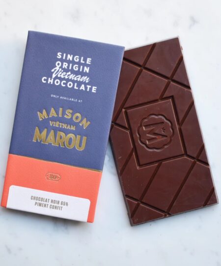 Marou Vietnam fondente 65% con peperoncino candito