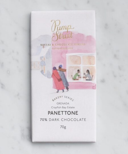 Pump street Grenada Crayfish Bay Saint Mark fondente 70% Panettone - Limited edition