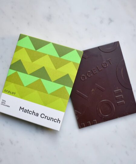 Ocelot R.D. Congo Virunga fondente 70% Matcha crunch
