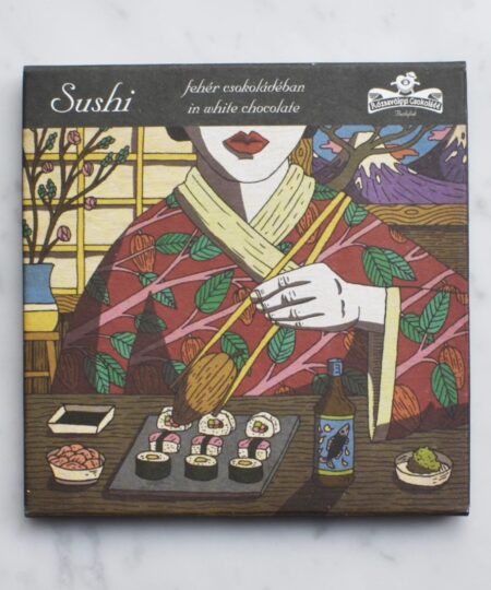 Rózsavölgyi Csokoládé cioccolato bianco 29% e sushi