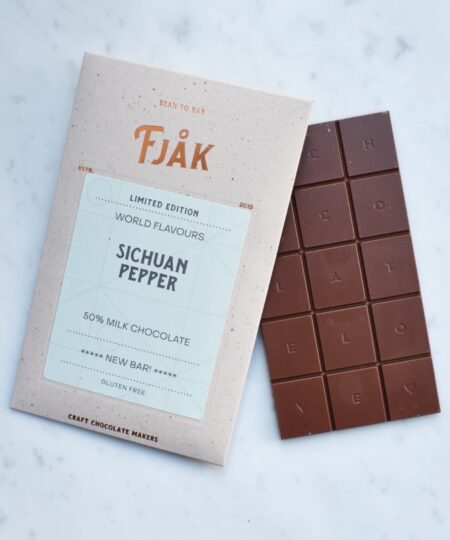 FJÅK Tailandia Chanthaburi latte 50% con pepe verde di Sichuan