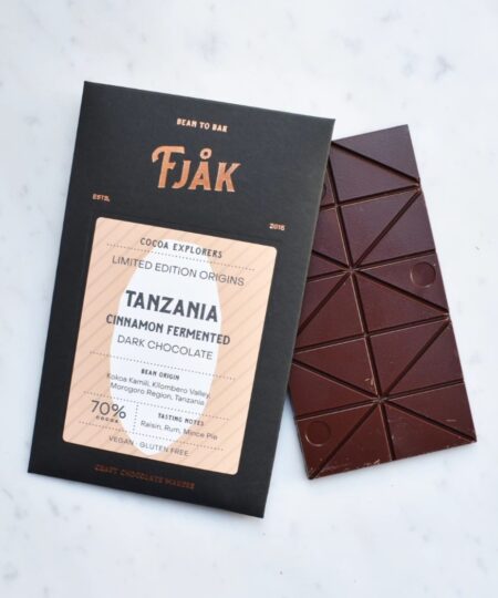 FJÅK Tanzania fondente 70% fermentato alla cannella - EXTREMELY LIMITED EDITION